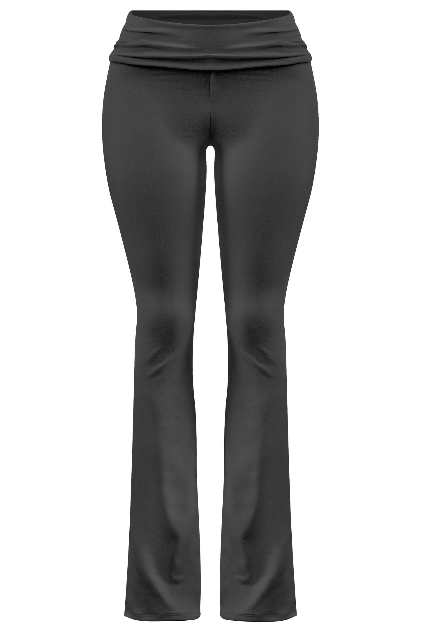 LOW WAIST FOLD OVER YOGA PANTS (SHORT GIRL UP TO 5’1)