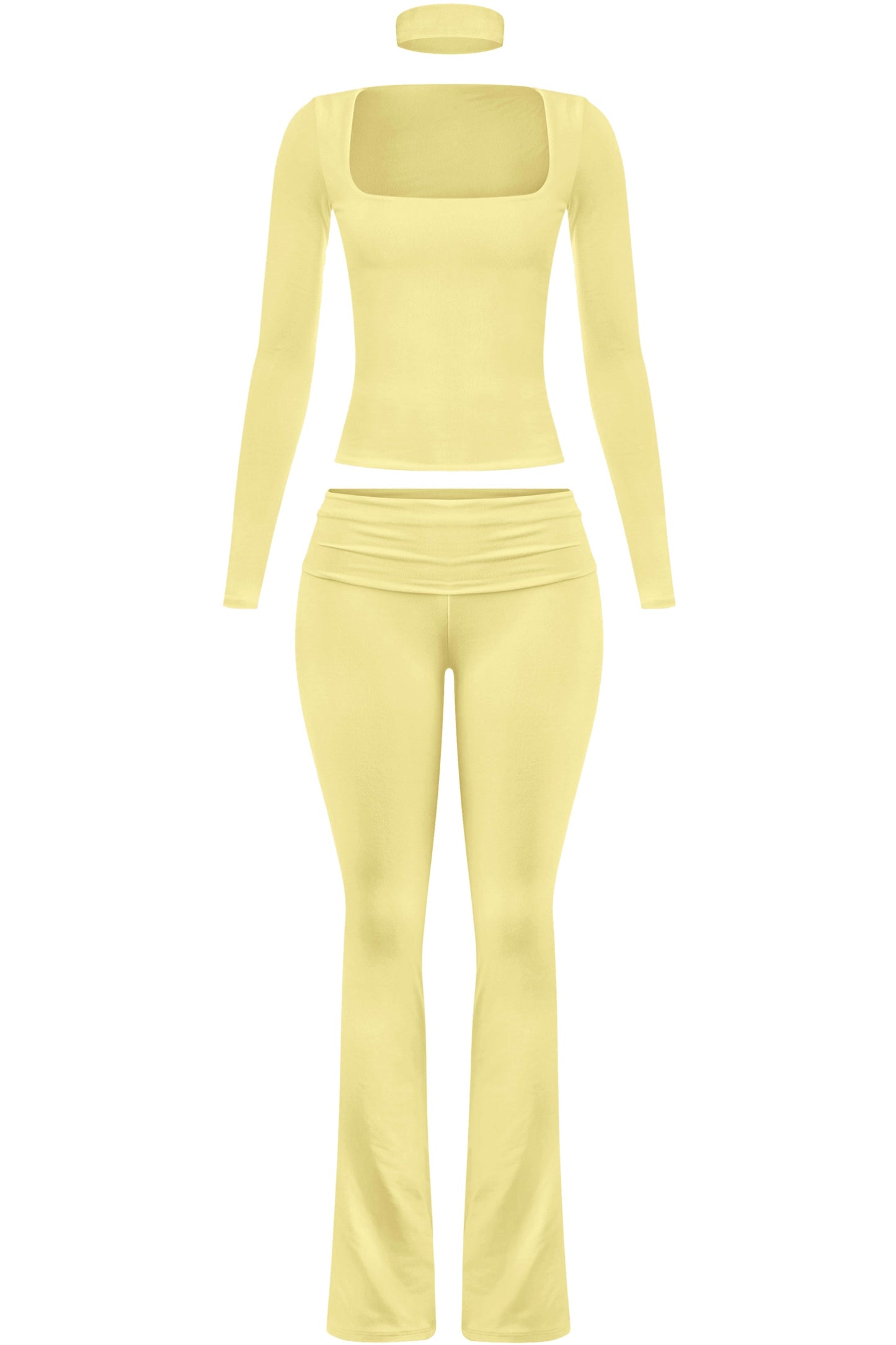 SCULPT SCOOP LONG SLEEVE TOP