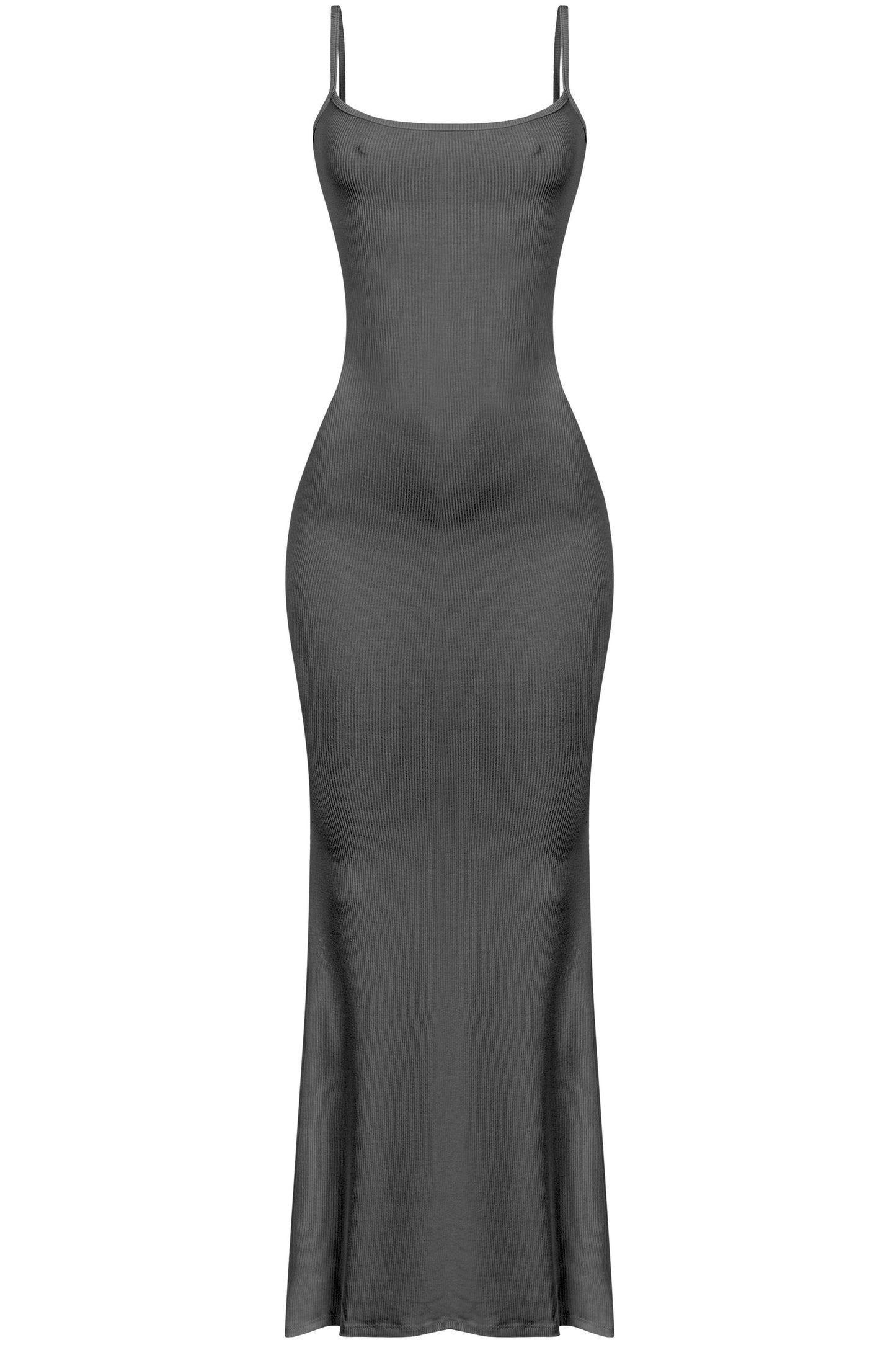 RIBBED MAXI DRESS