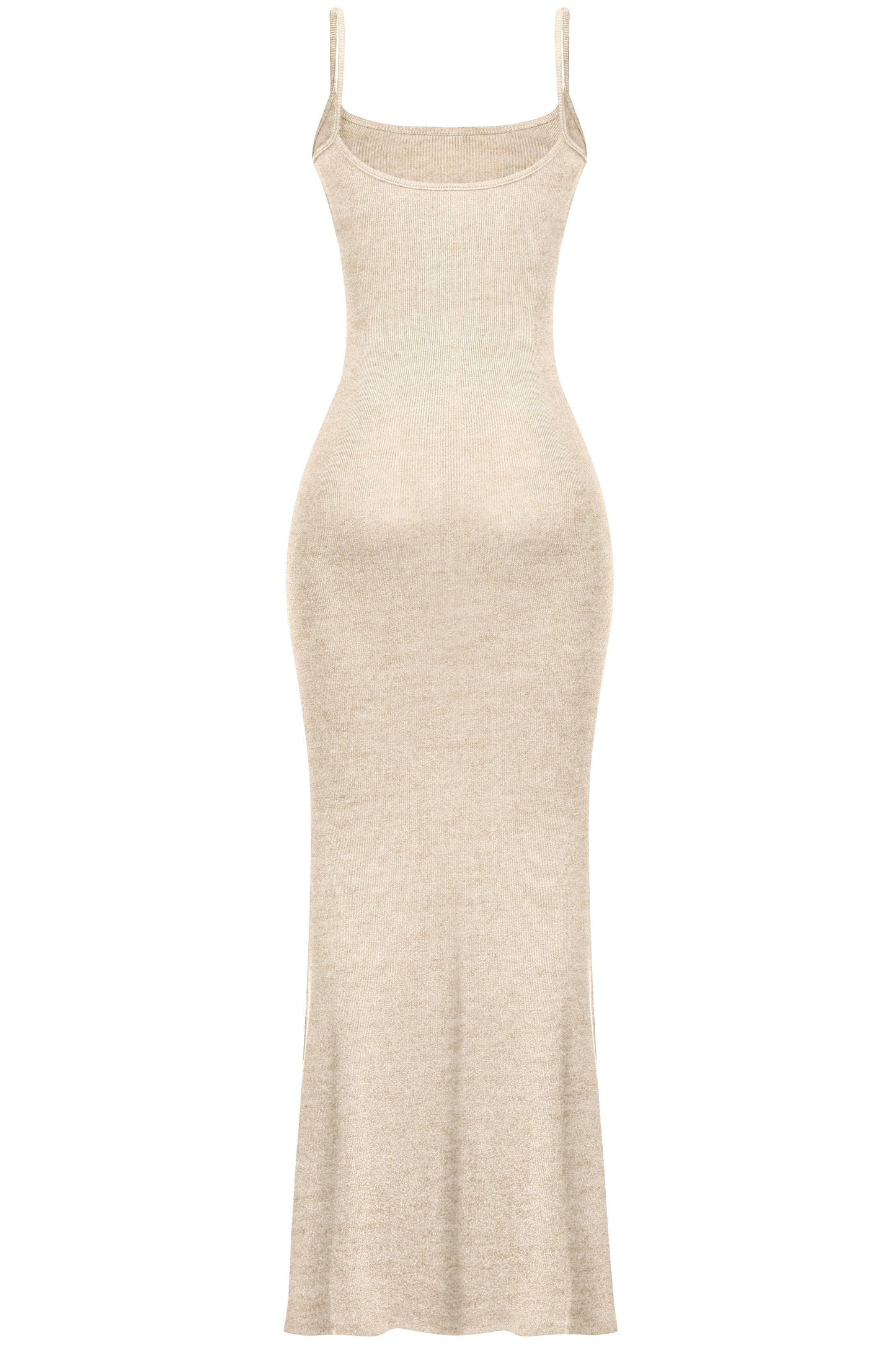 RIBBED MAXI DRESS