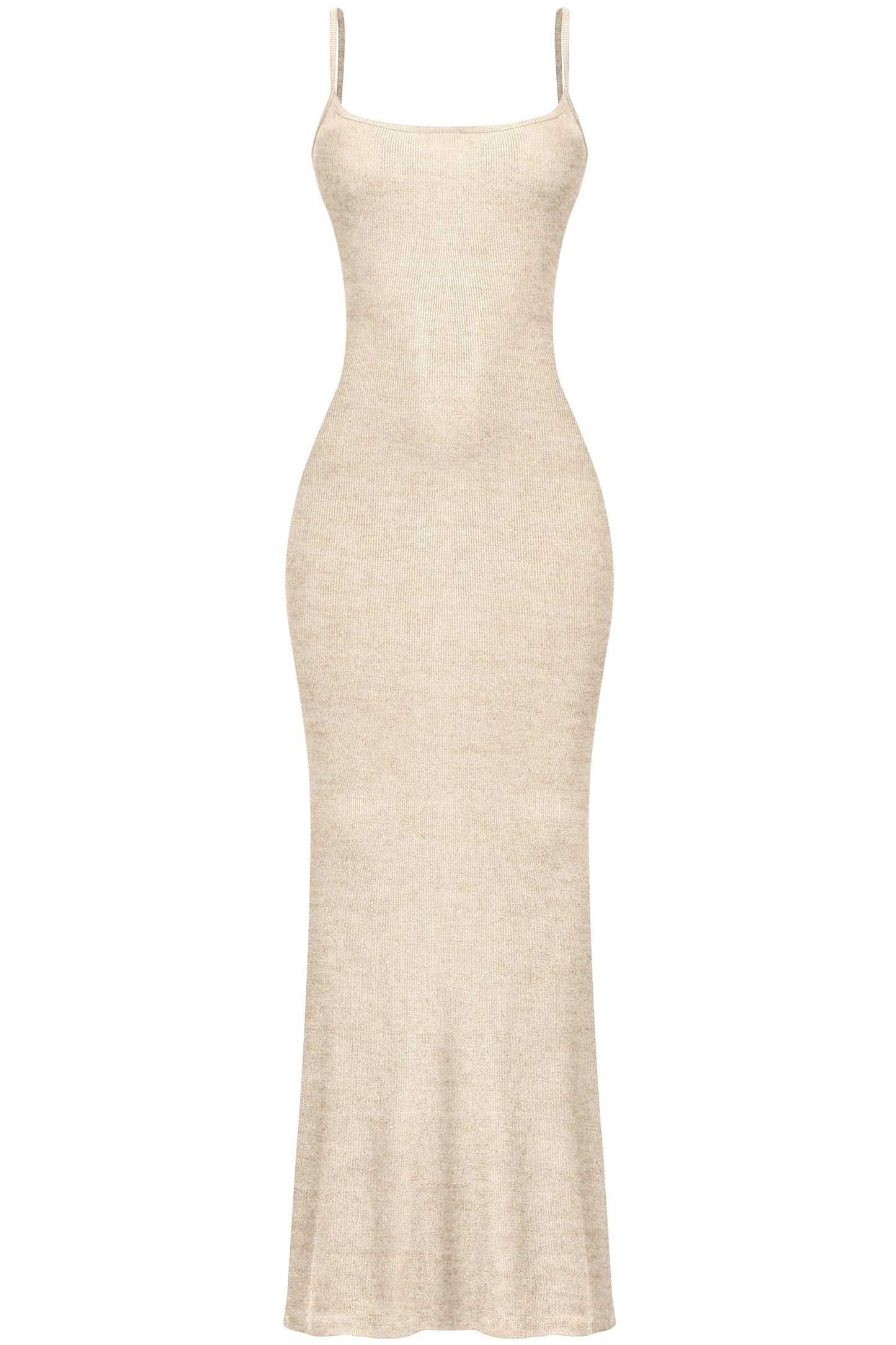RIBBED MAXI DRESS