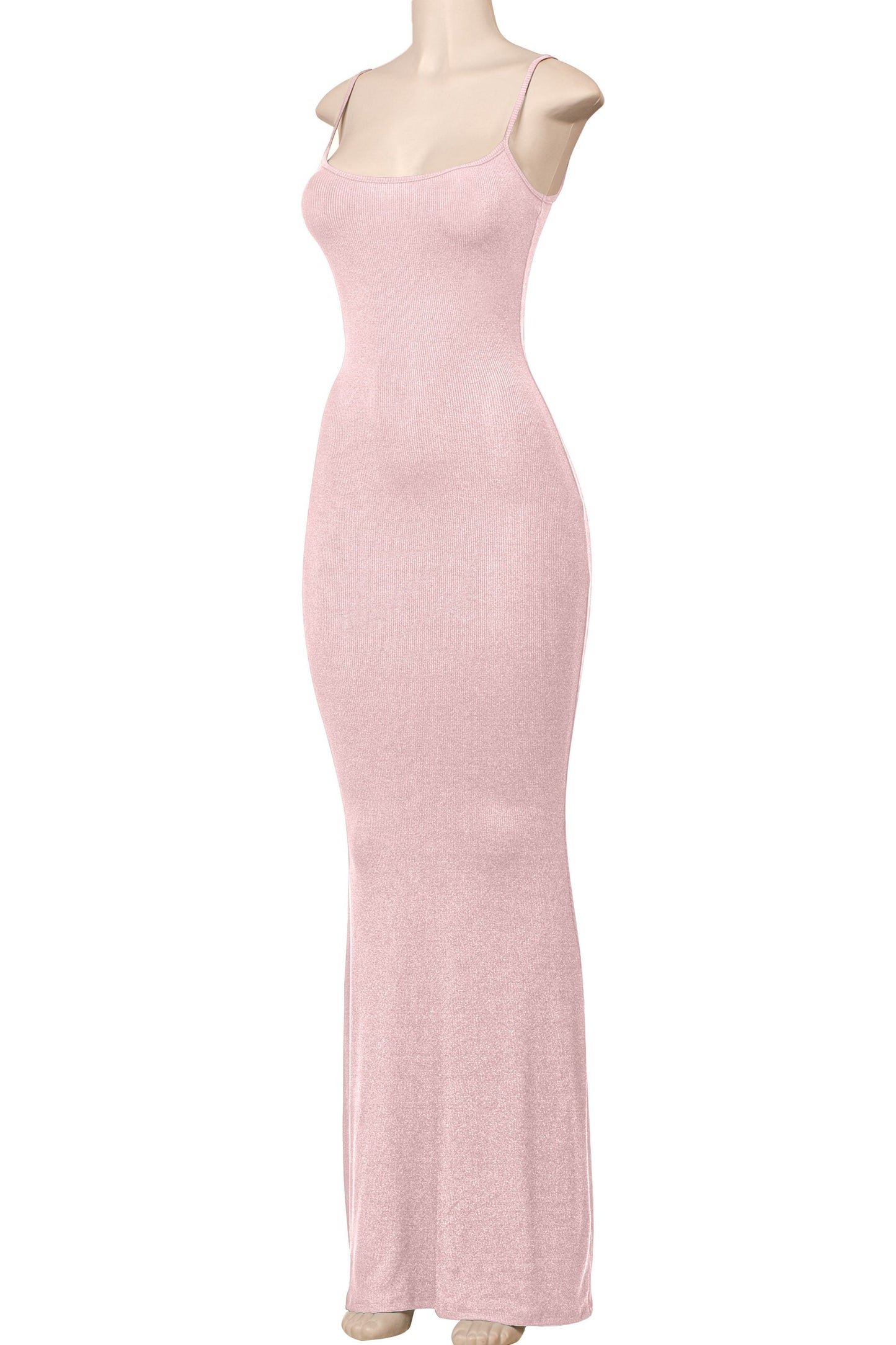 RIBBED MAXI DRESS