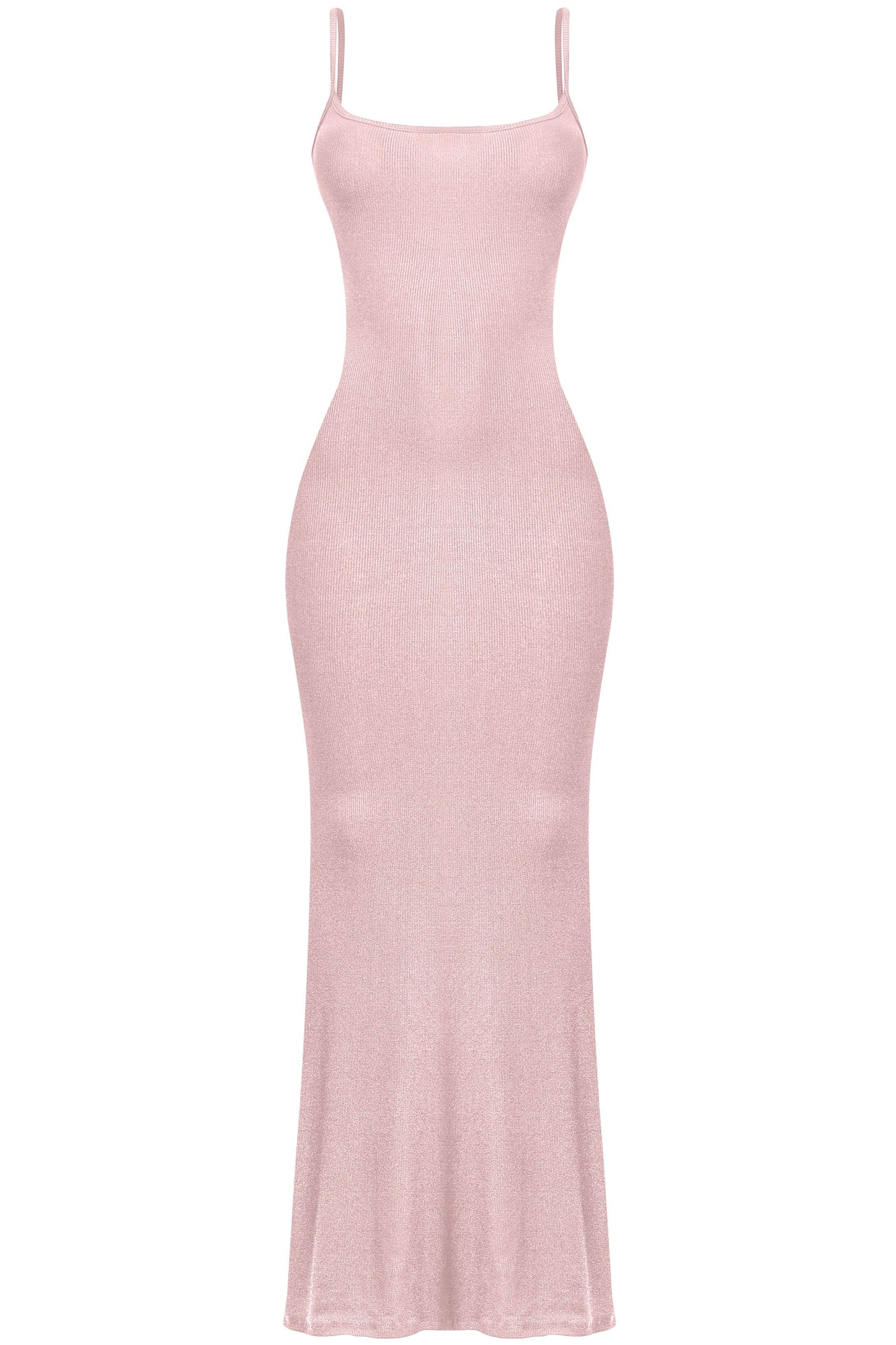 RIBBED MAXI DRESS