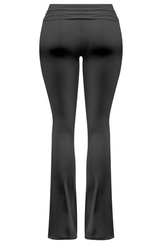 LOW WAIST FOLD OVER YOGA PANTS (SHORT GIRL UP TO 5’3)