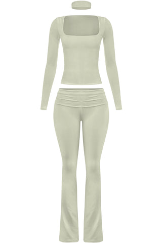 SCULPT SCOOP LONG SLEEVE TOP (SIZE UP IF NEEDED)