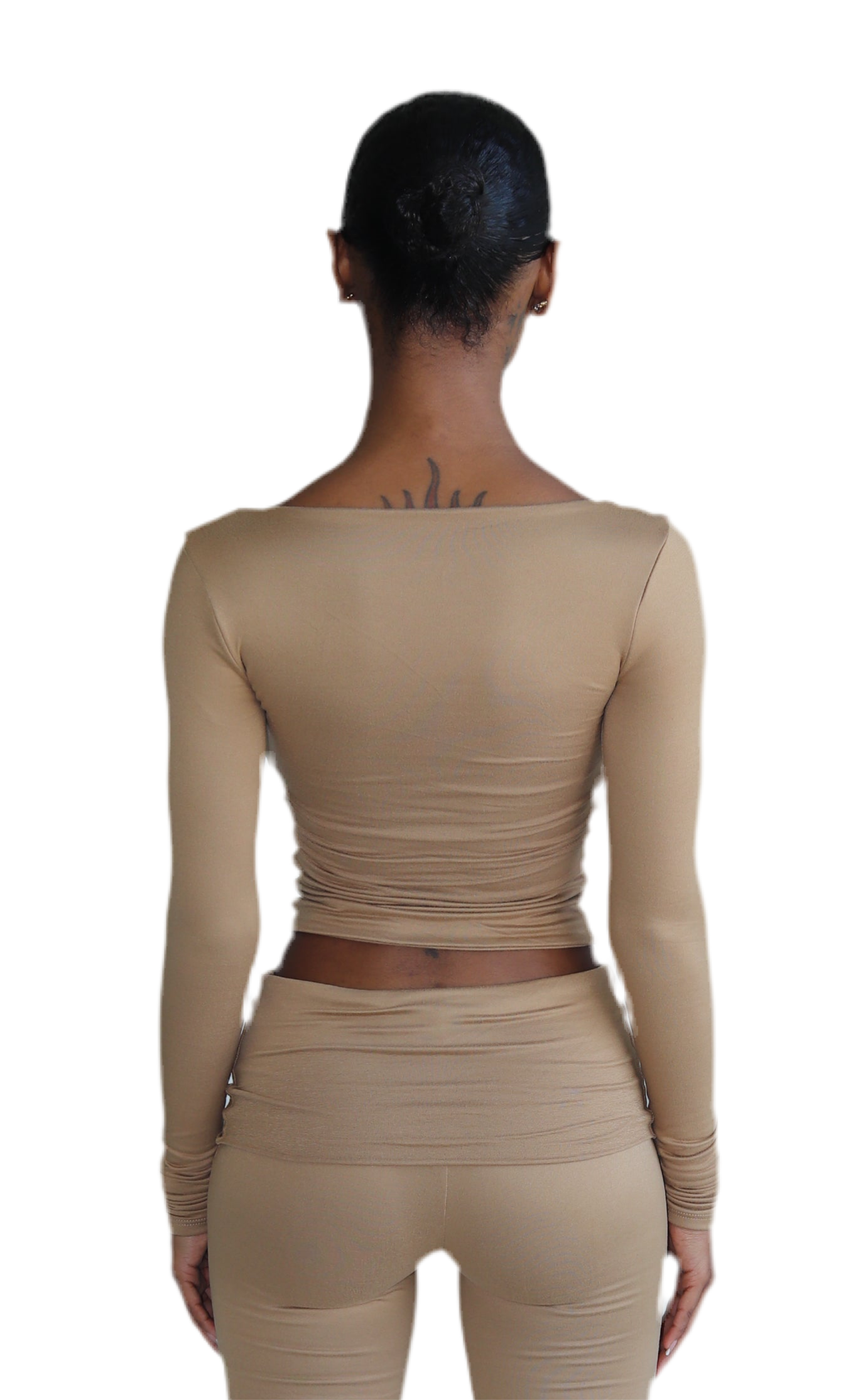 SCULPT SCOOP LONG SLEEVE TOP